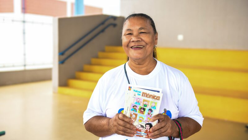 Projeto Viver 60+ é destaque em lançamento de gibi da Turma da Mônica sobre valorização da pessoa idosa