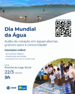 Caesb comemora Dia Mundial da Água no Lago Paranoá – Caesb