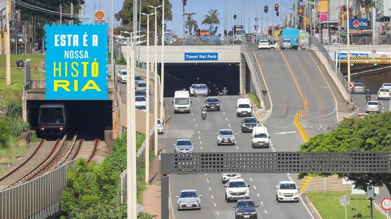 Maior obra viária deste GDF, Túnel Rei Pelé leva mais conforto, segurança e celeridade para rotina de motoristas e pedestres
