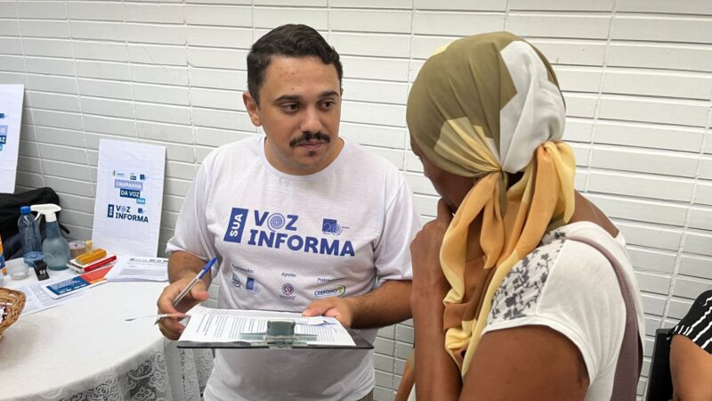 Hospital de Base realiza 75 triagens e 35 exames de laringe em campanha de prevenção a problemas da voz