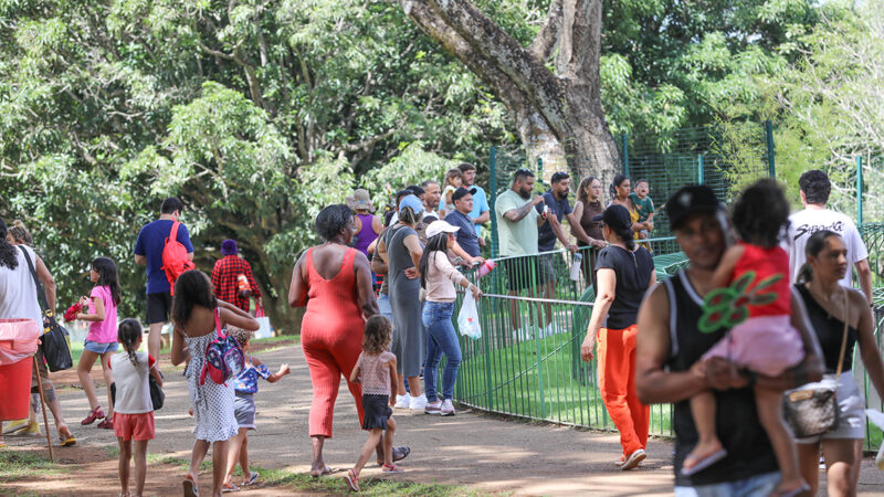 Brasilienses e turistas aproveitam a Sexta-feira Santa no Jardim Botânico e no Zoológico de Brasília