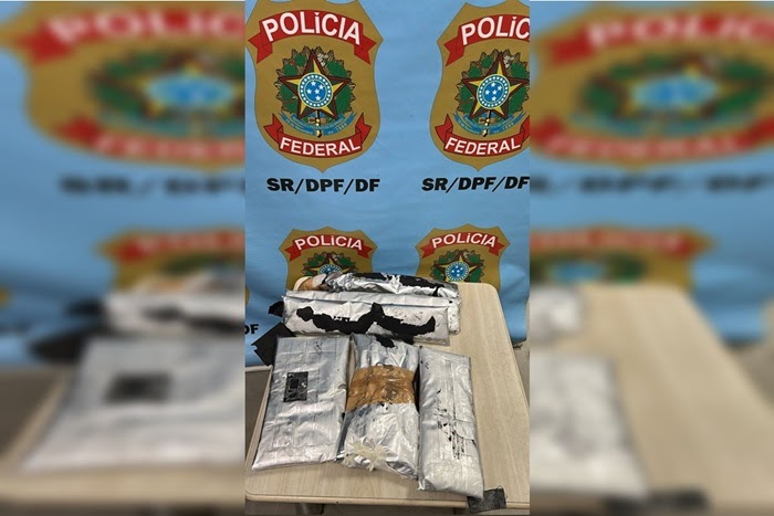 Passageiro com 6,5 kg de metanfetamina é preso no Aeroporto de Brasília pela PF