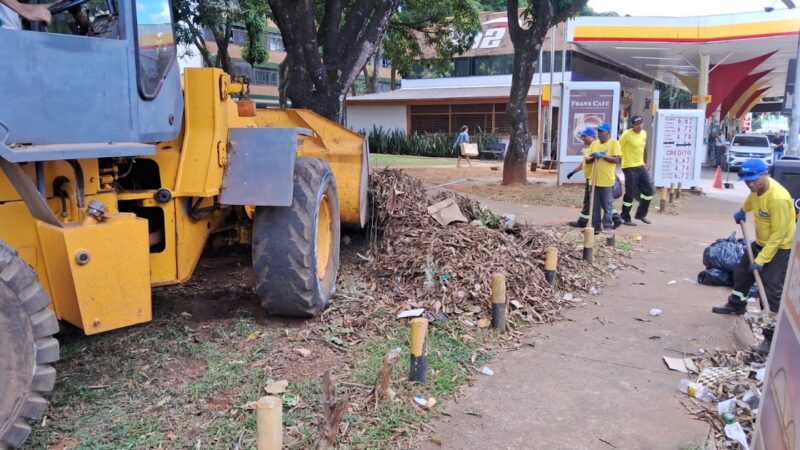 Mutirão de limpeza reforça bem-estar e segurança urbana em áreas do Plano Piloto