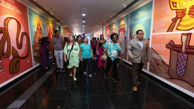 UBS 1 de Vicente Pires promove passeio com foco na saúde mental