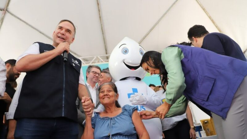 Goiás aplica mais de 40 mil doses no Dia D contra a gripe
