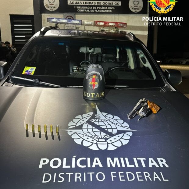 PMDF localiza e intercepta suspeitos de homicídio em Santa Maria; dois morrem após confronto