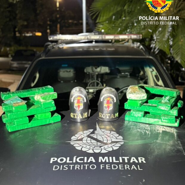 Ação conjunta da PMDF e Polícia Federal desarticula quadrilha interestadual de tráfico de drogas