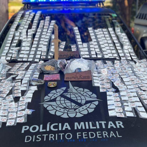 PMDF intercepta grande carga de drogas na Rodoviária Interestadual