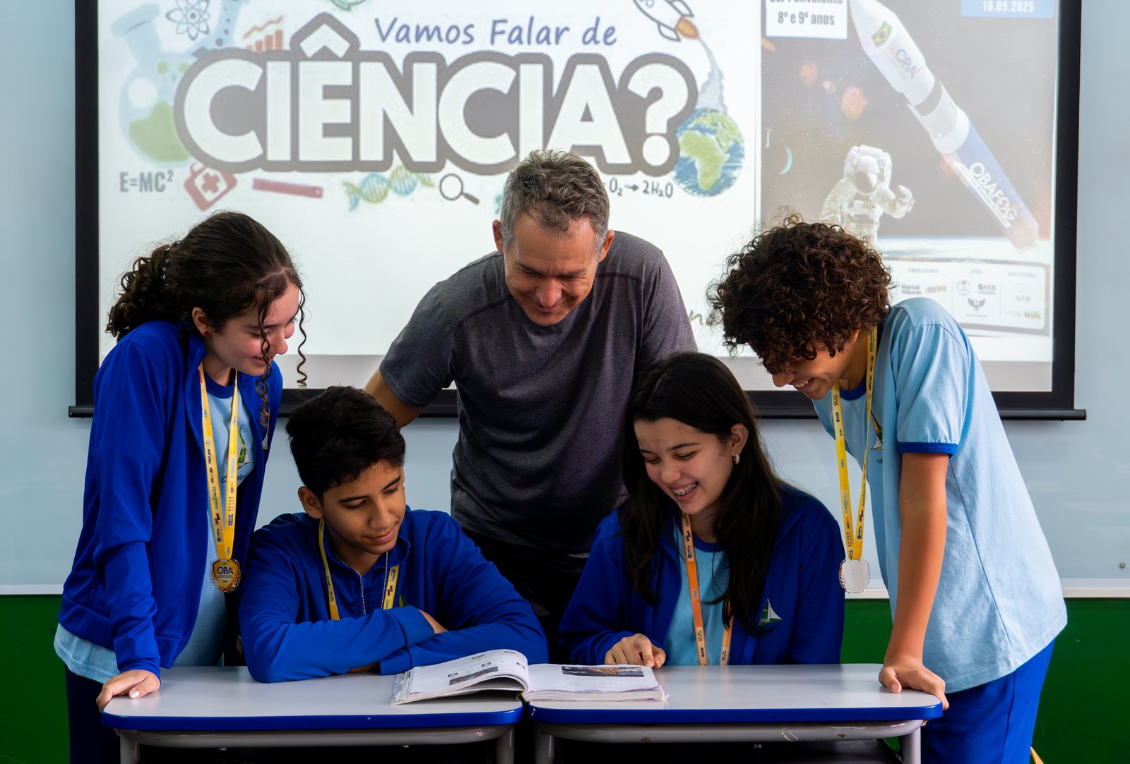 Alunos da rede pública do DF se preparam para a Olimpíada Brasileira de Astronomia 2025