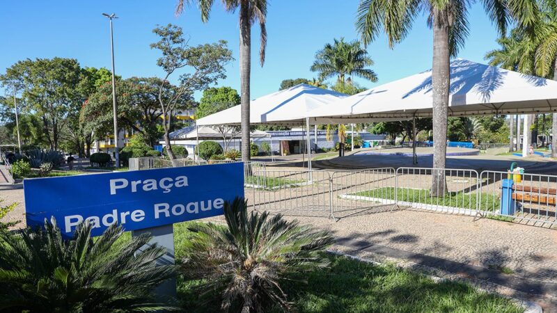 GDF inicia reforma da Praça Padre Roque, no Núcleo Bandeirante