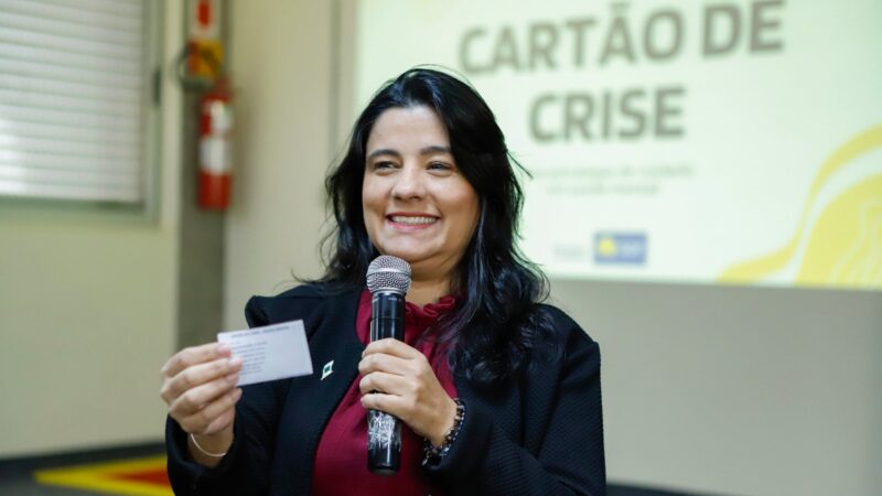 Lançado cartão de crise para pacientes psiquiátricos atendidos no Caps