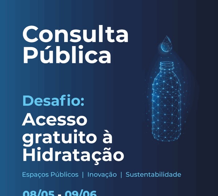 A Caesb lança um desafio: Como promover o acesso gratuito à hidratação