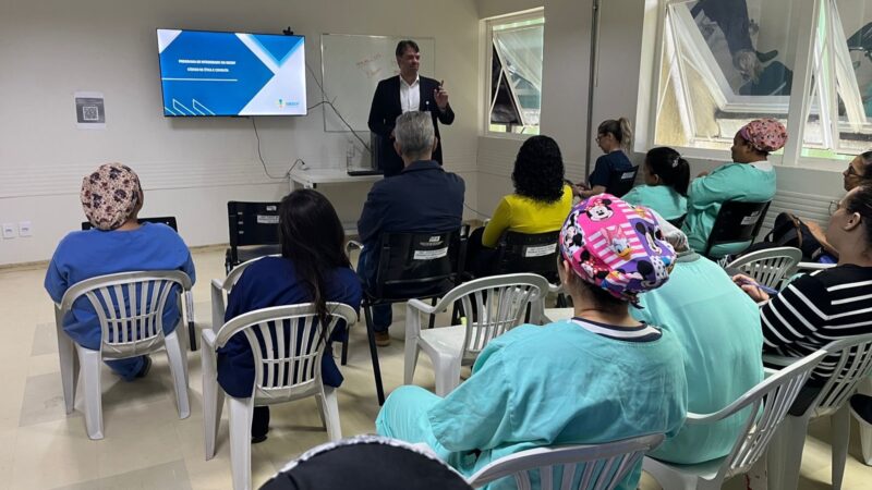 Projeto Compliance em Foco promove capacitação com equipes das UTIs do Hospital de Base