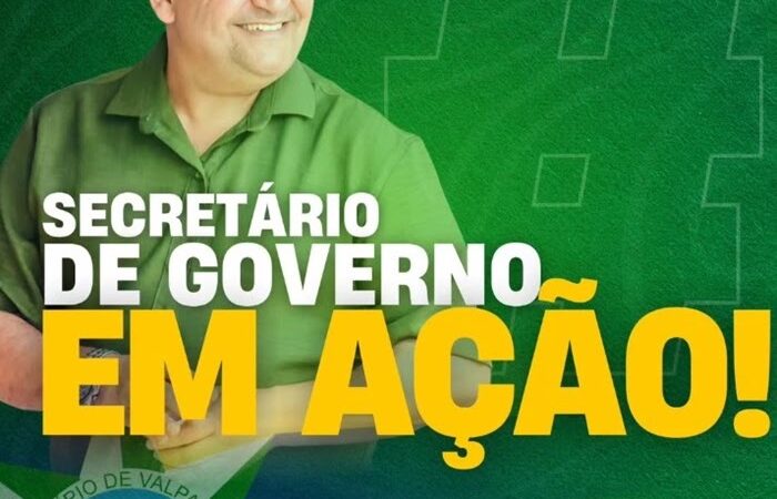 Secretário de Governo destaca ações importantes para o desenvolvimento de Valparaíso de Goiás
