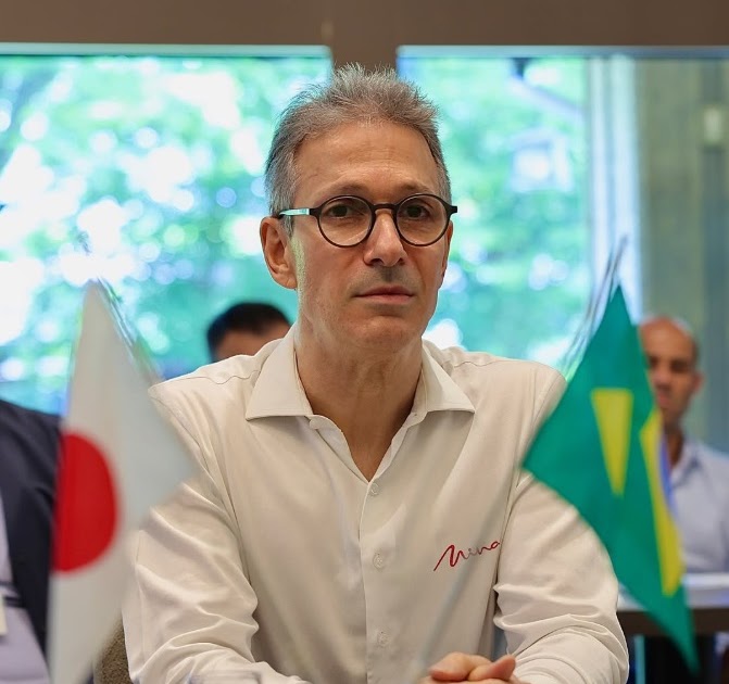 Zema inicia missão no Japão em busca de tecnologias para Defesa Civil e fortalecimento do agronegócio mineiro