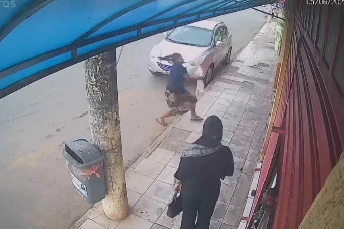 Heroína: mulher salva cachorro em queda de varanda no DF