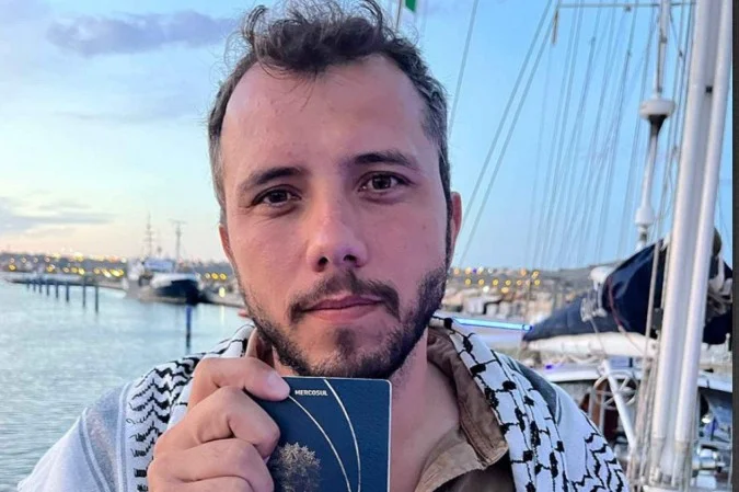 Sem deportação, brasiliense Thiago Ávila faz greve de fome na prisão em Israel