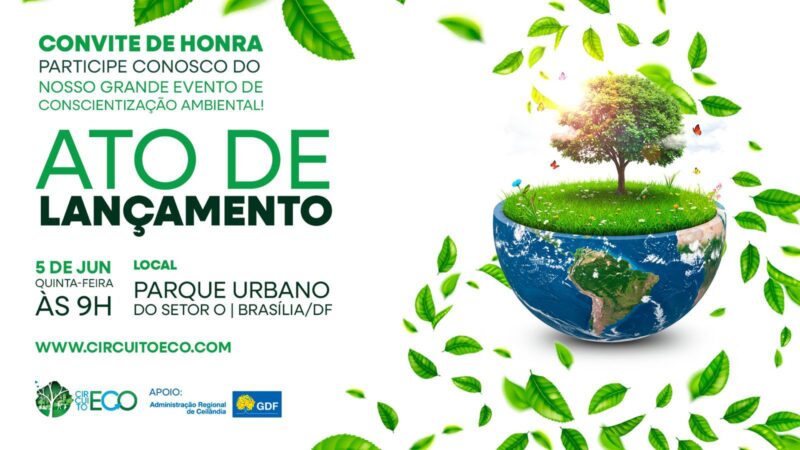 Ceilândia recebe Circuito Eco Brasil, com inauguração de horta comunitária