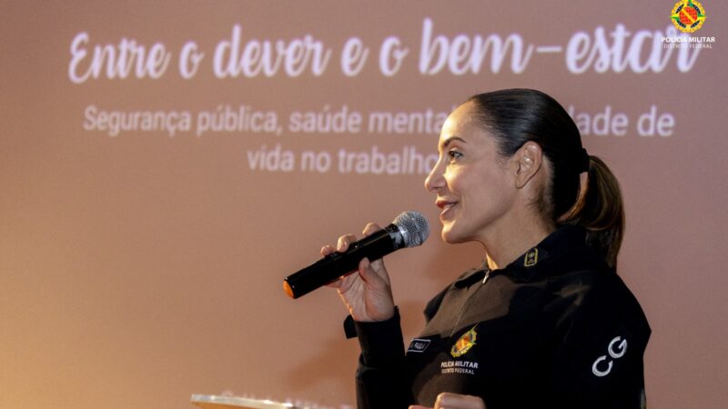 Seminário sobre saúde mental reúne integrantes da PMDF 