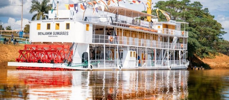 Entrega do Vapor Benjamim Guimarães em Pirapora marca dia histórico para Minas Gerais