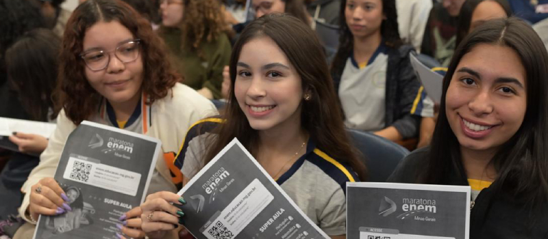 Estudantes do ensino médio da rede estadual têm até sexta-feira (6/6) para se inscrever no Enem 2025