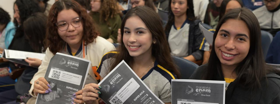 Estudantes do ensino médio da rede estadual têm até sexta-feira (6/6) para se inscrever no Enem 2025