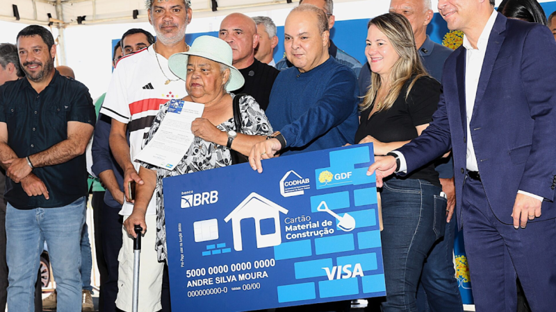 Caesb leva dignidade a famílias realocadas no Recanto das Emas