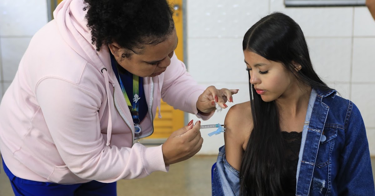 GDF convoca jovens de 15 a 19 anos para vacinação contra HPV até sábado (14)