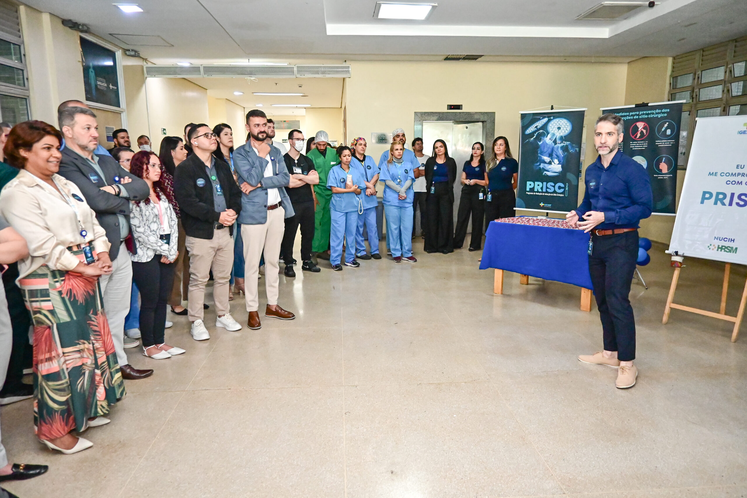 Programa para reduzir infecções em cirurgias é estendido para o Hospital de Santa Maria