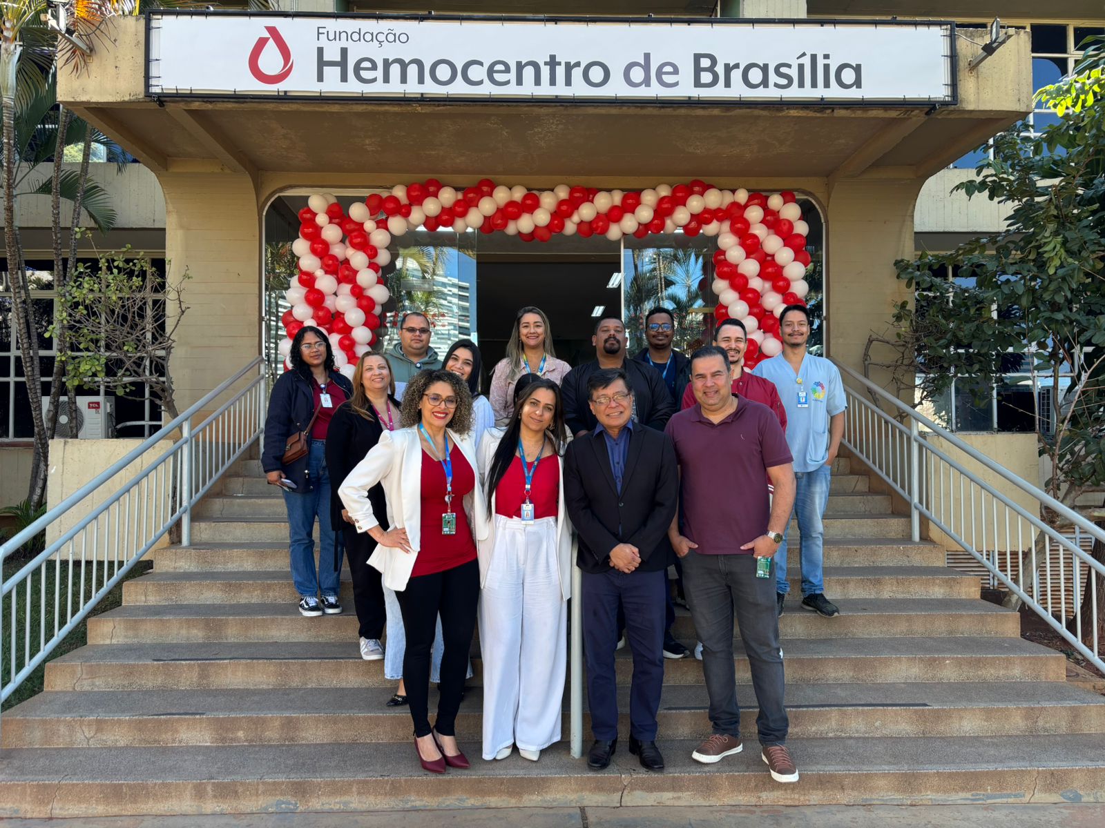 Colaboradores do Hospital de Base reforçam campanha de doação de sangue