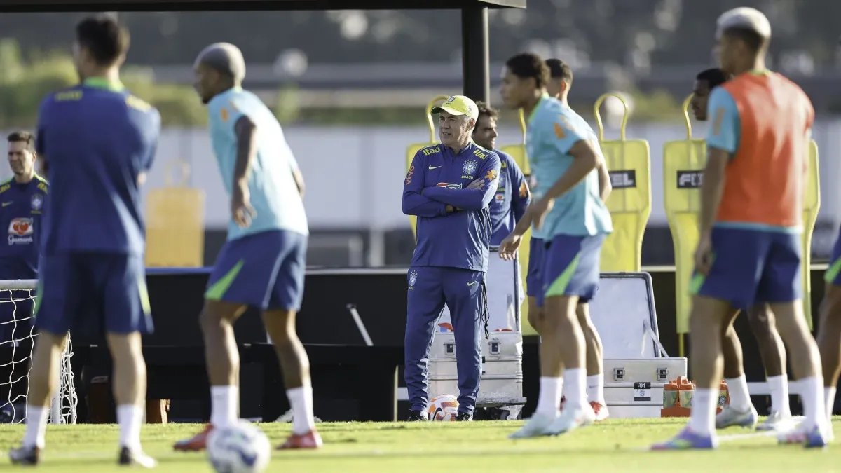 Entenda como Ancelotti arma a Seleção Brasileira contra o Equador