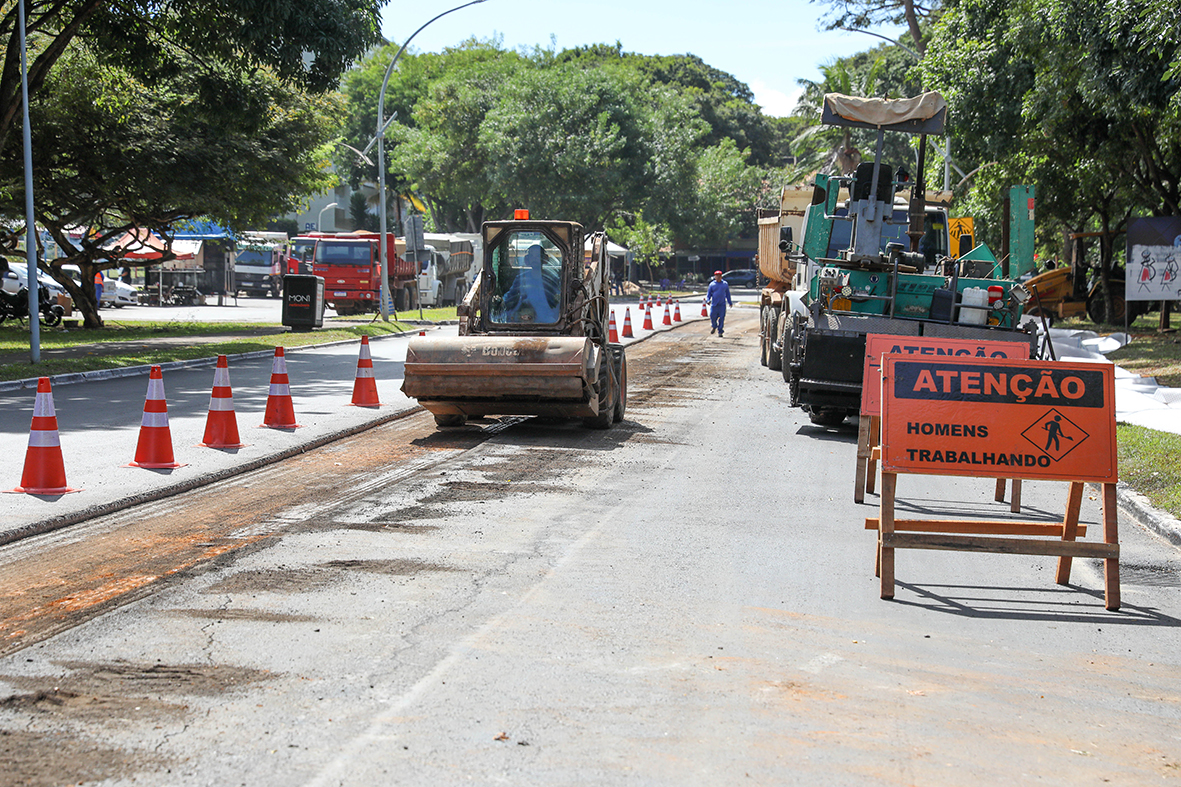 GDF investe em infraestrutura viária com materiais tecnológicos no Plano Piloto