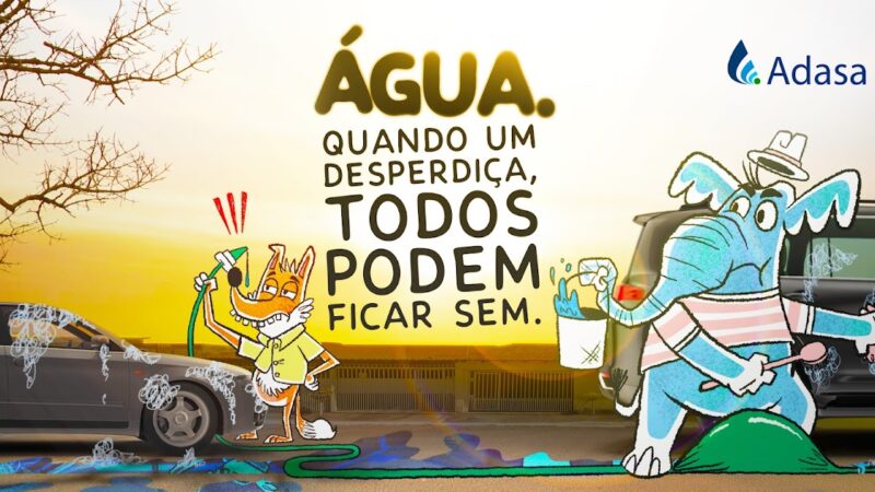 ADASA aposta em samba e bom humor para incentivar uso consciente da água