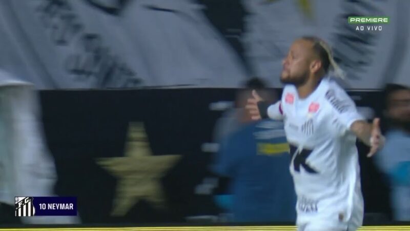 Neymar brilha e Santos vence Flamengo na Vila Belmiro pelo Brasileirão