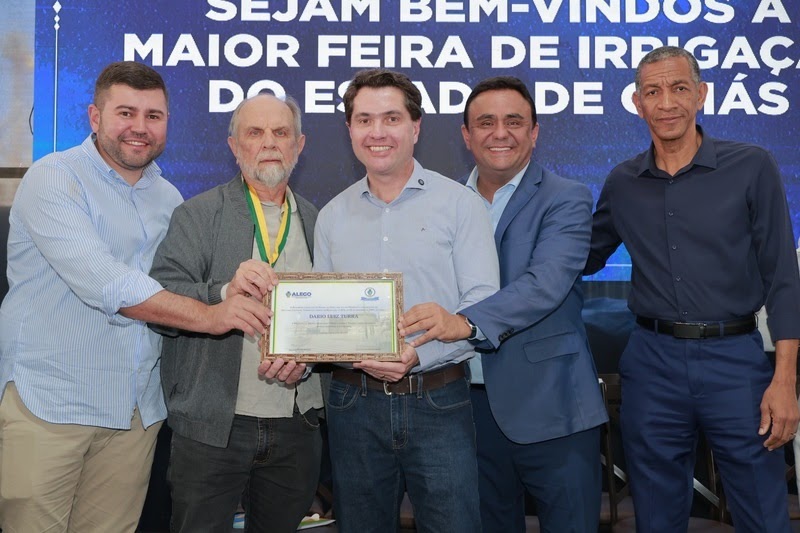 Cristóvão Tormin preside solenidade em reconhecimento ao segmento de irrigação do município de Cristalina