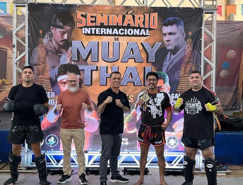 Deputado Martins Machado reforça compromisso com o esporte no DF durante Seminário de Muay Thai