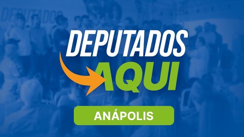 Anápolis celebra seus 118 anos de fundação com o “Deputados Aqui”