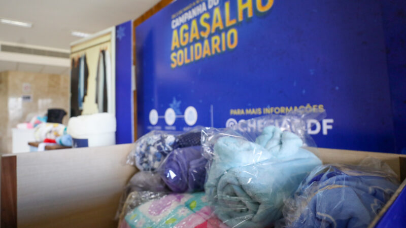 Doações para a Campanha do Agasalho podem ser feitas até quinta-feira (17)