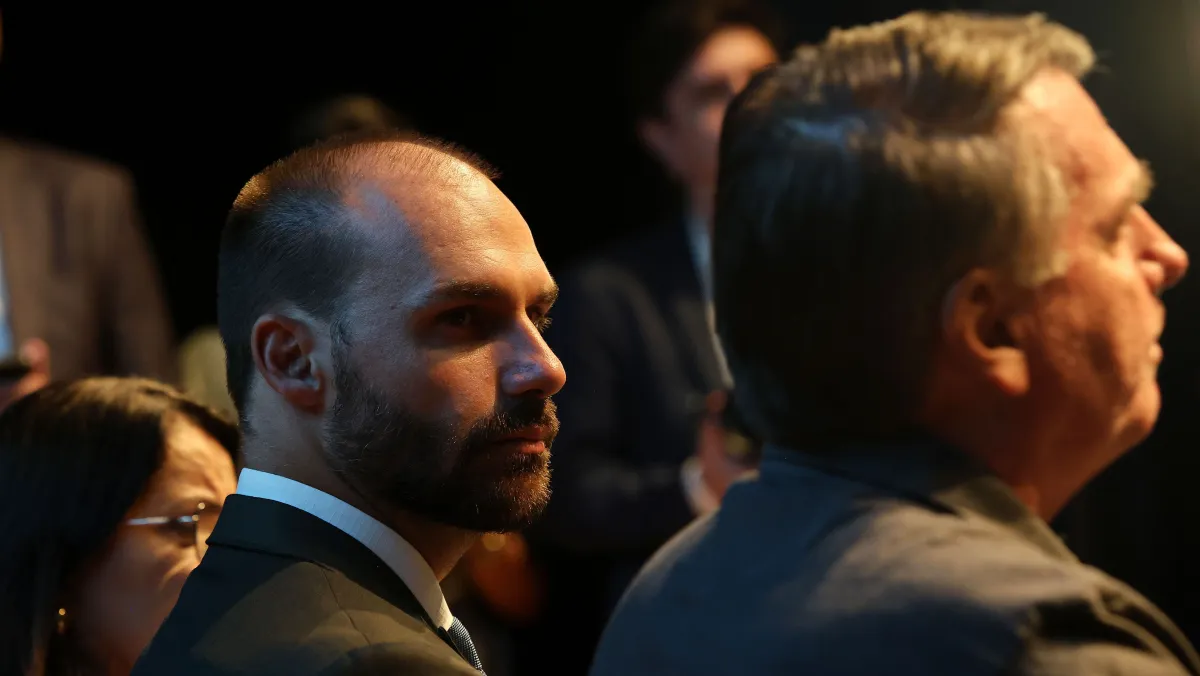 Eduardo agradece Trump por carta em apoio a Bolsonaro