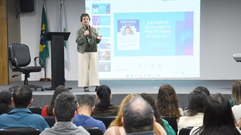 Educação promove formação voltada ao atendimento de estudantes com altas habilidades