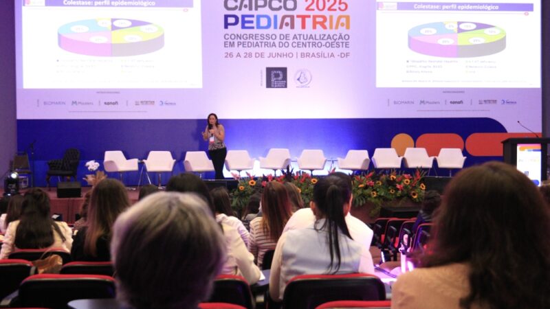 Especialistas do HCB compartilham conhecimentos em congresso de pediatria