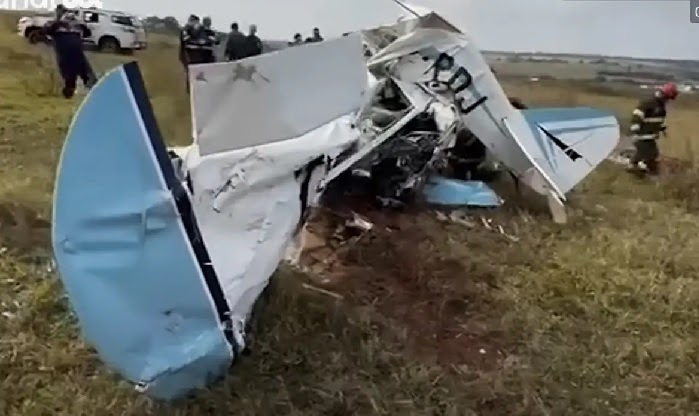 Tragédia no ar: queda de monomotor em São José do Rio Preto deixa dois morto
