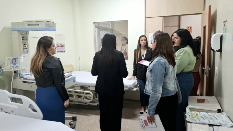 Visita técnica reconhece atuação na área materno-infantil do Hospital Regional de Santa Maria
