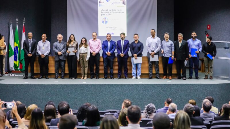 Evento reúne servidores do GDF para discutir desafios e perspectivas do eSocial 