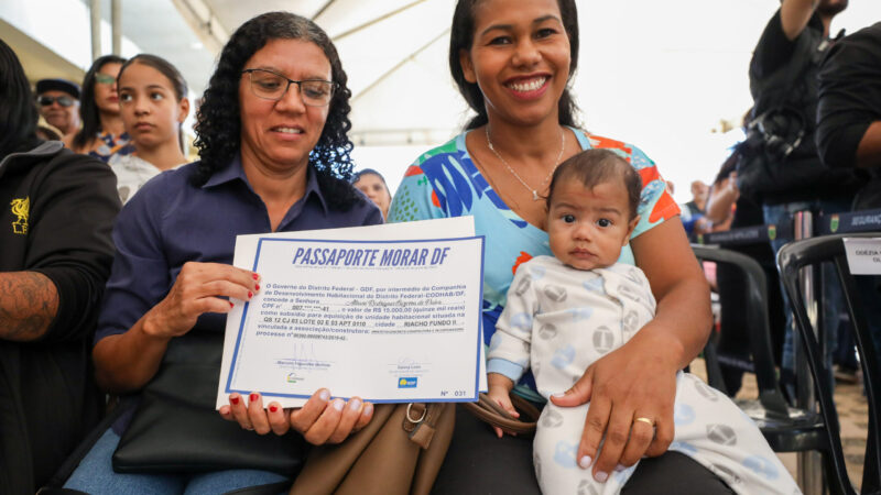 Aprovado crédito extra de R$ 30 milhões para o programa Morar DF 