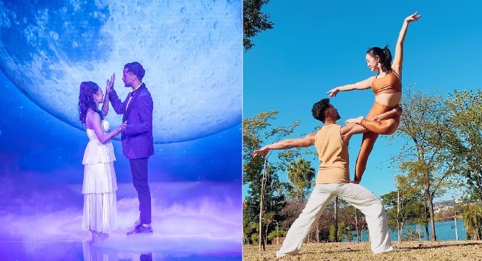 Fruto do Love & Dance! Yumi e Walter exalam química em challenge de casal nas redes sociais