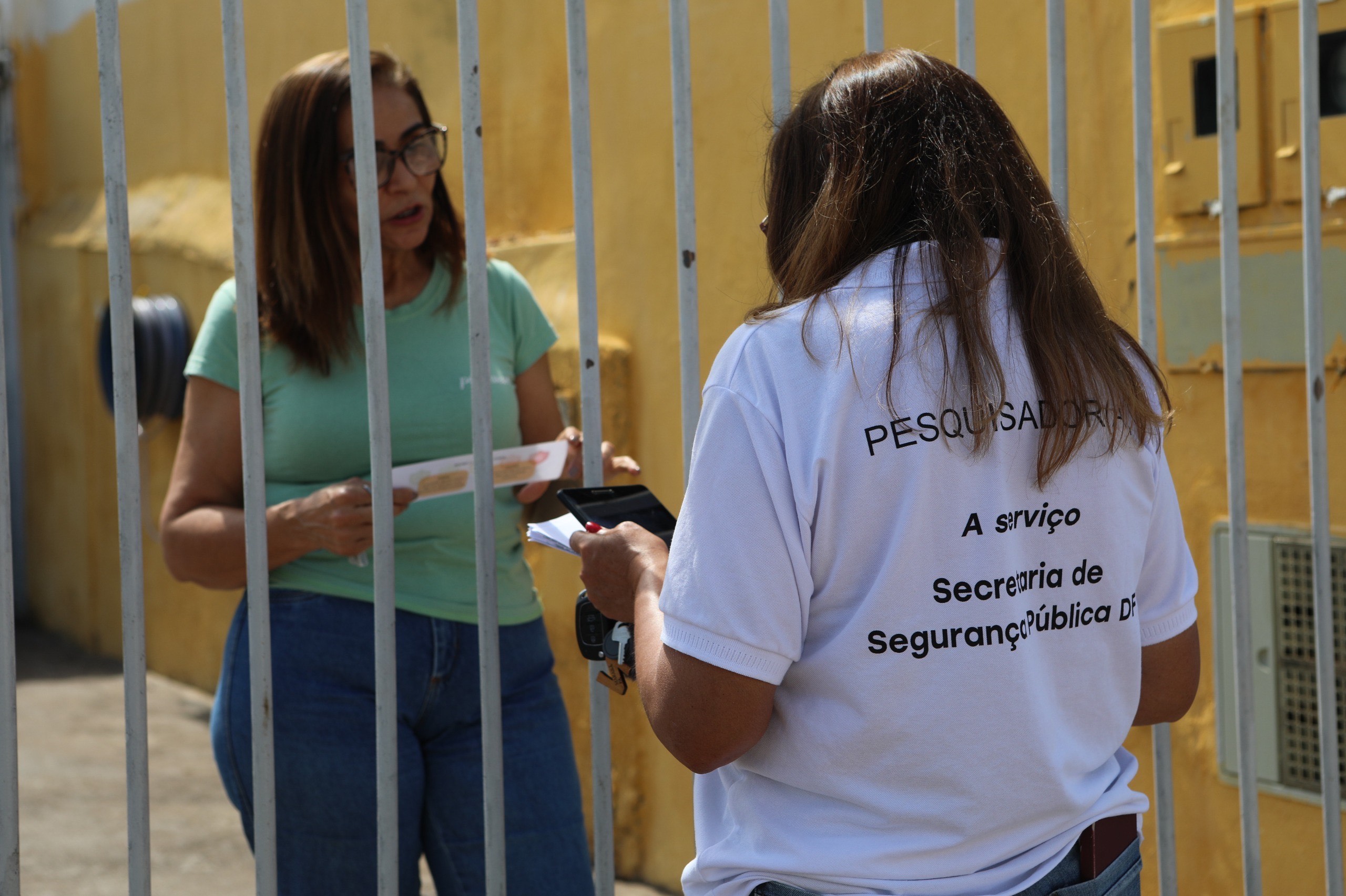 Pesquisa Distrital de Segurança Pública: Equipes concluem primeiro mês de coleta de dados