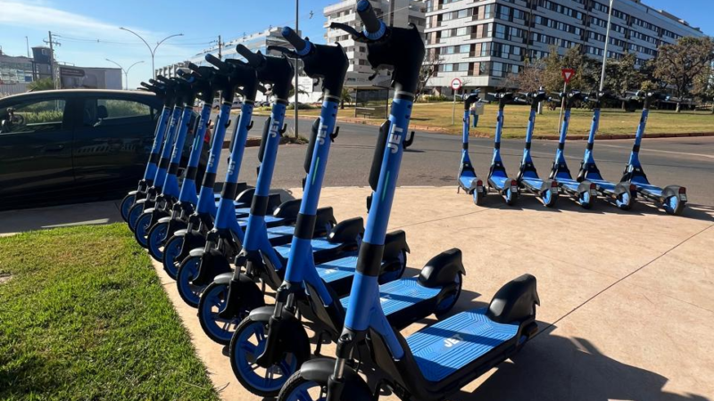 Noroeste passa a contar com patinetes compartilhados