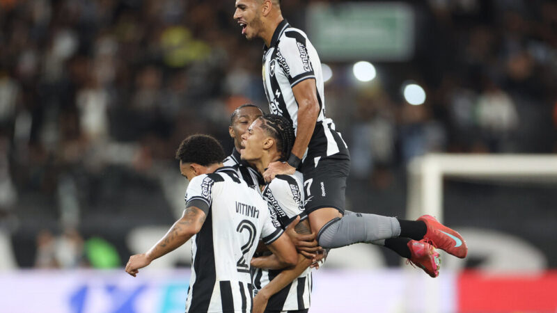 Com boa atuação em casa, Botafogo vence Bragantino pelo Brasileirão