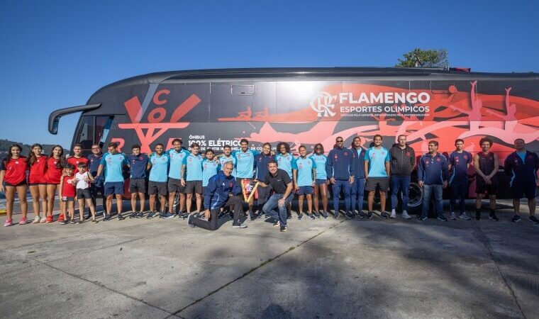 Flamengo é o 1º clube do Brasil a adotar ônibus elétrico com tecnologia BYD